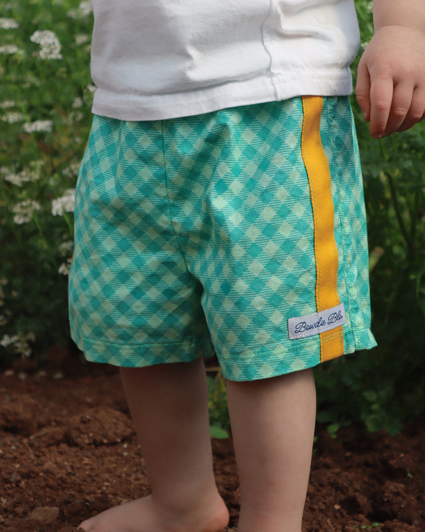 Mint Crisp Toddler Shorts