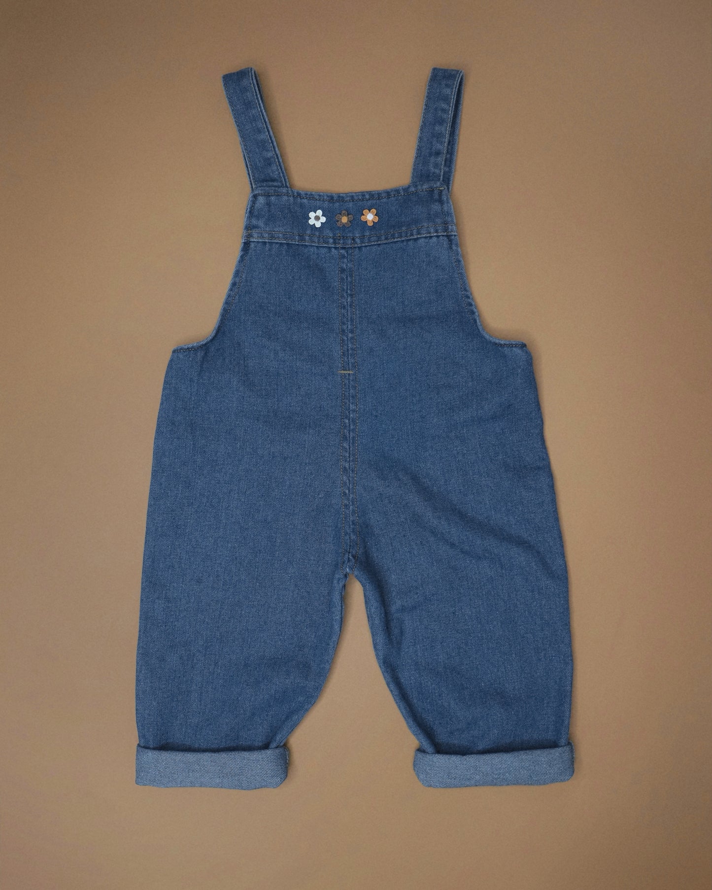 Clay Flower Dungarees