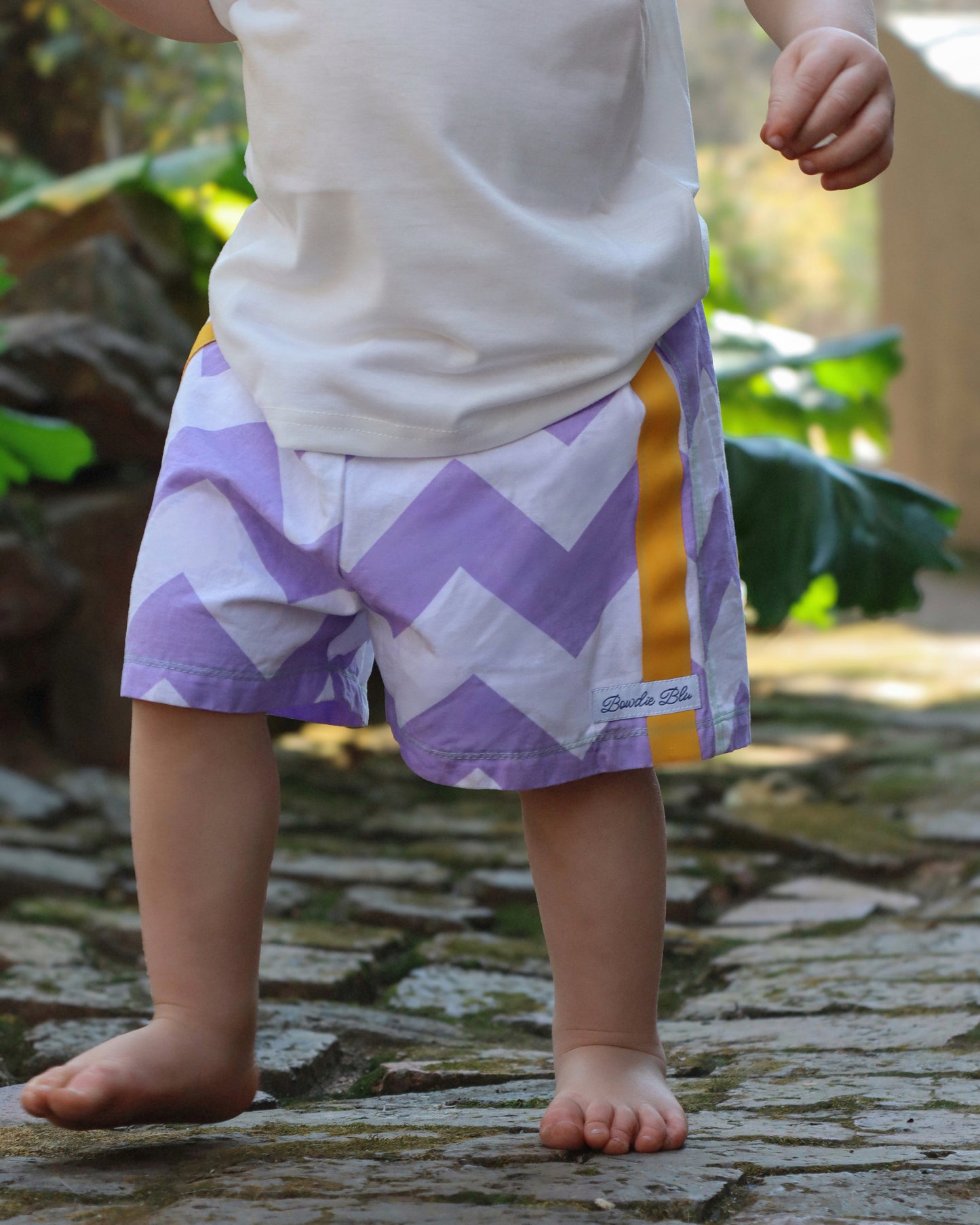 Lilac Currant Toddler Shorts