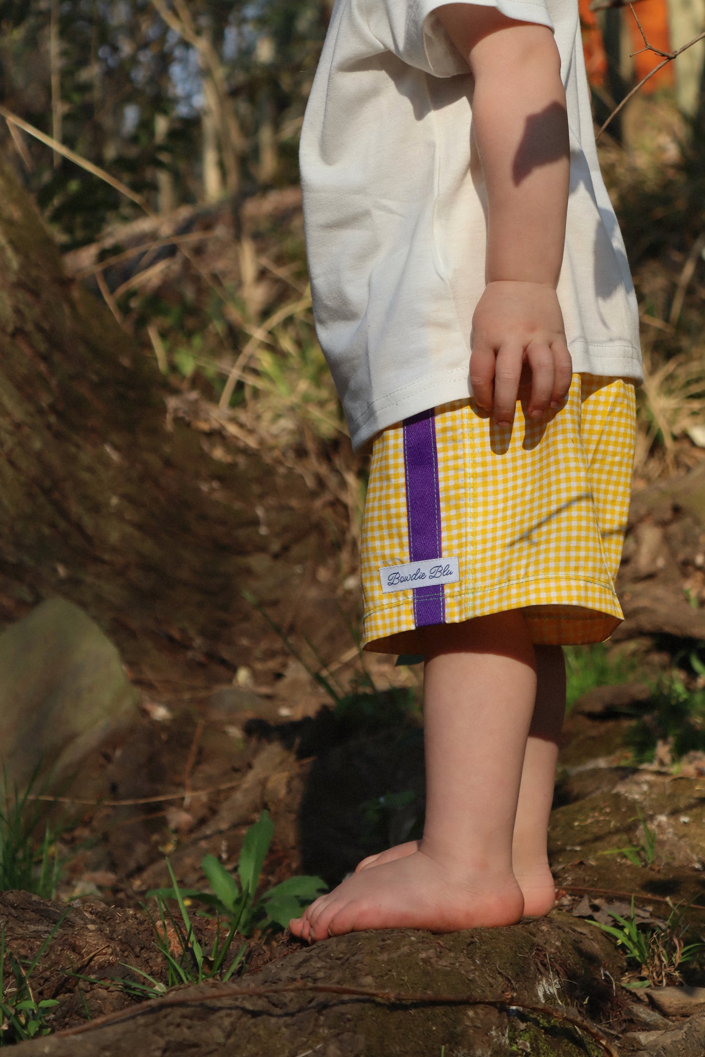 Lemon Square Toddler Shorts